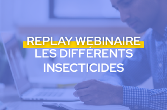 Replay Webinaire - Les différents insecticides et leurs méthodes d'applications
