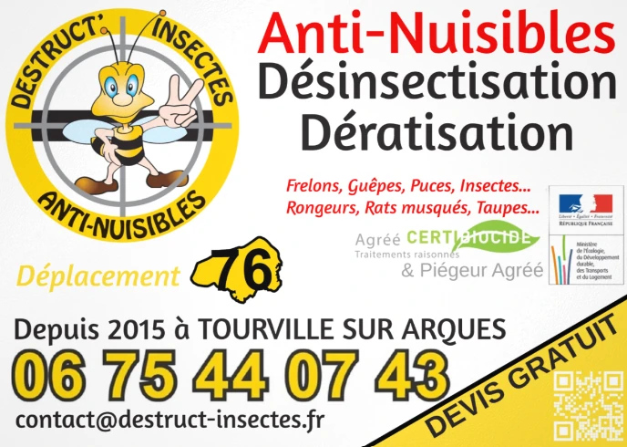 flyers destruct insectes 2026